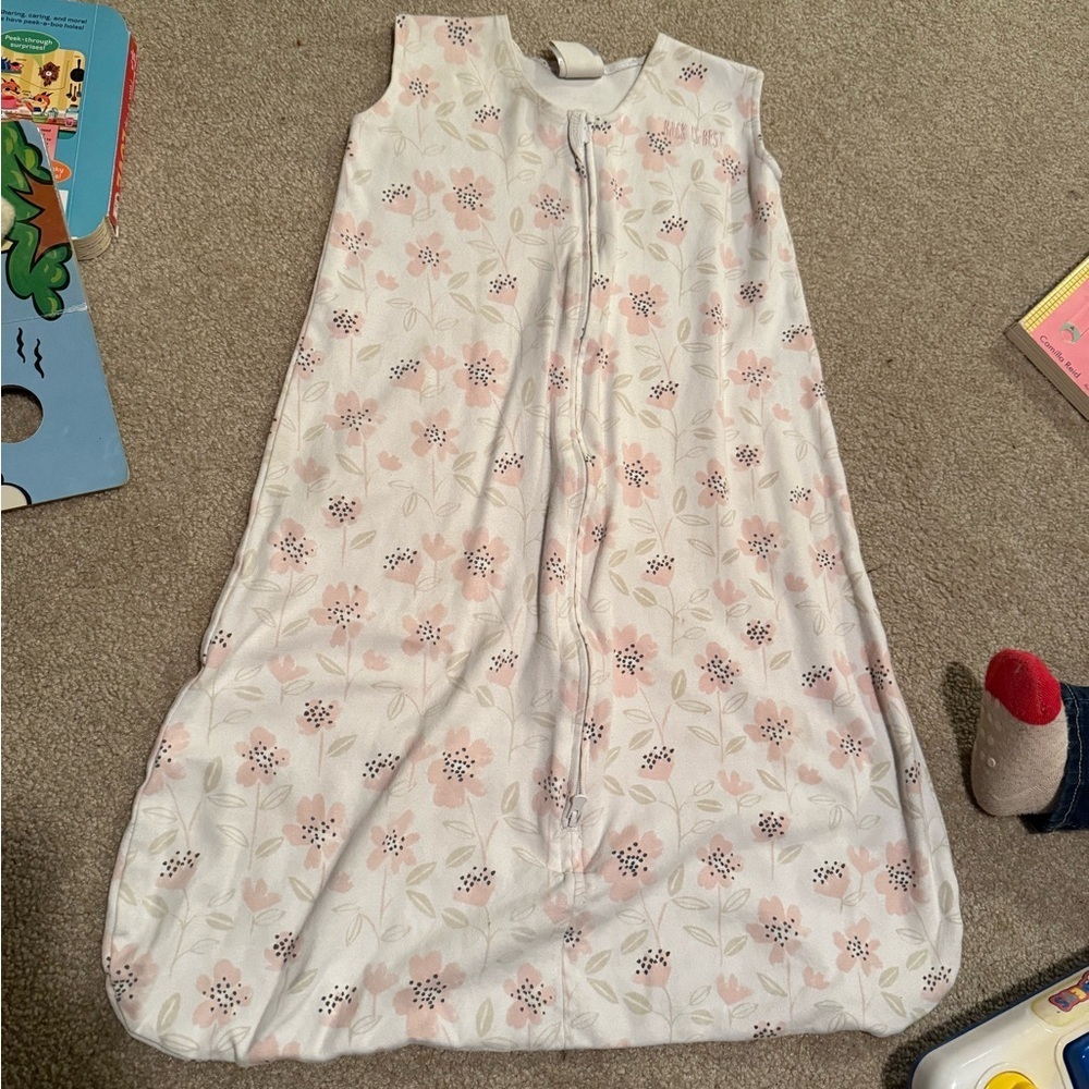 Halo Kids Sleep Sack - Pink and White
